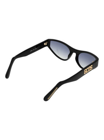 GCDS Unisex Sonnenbrille Katzenauge Schwarz