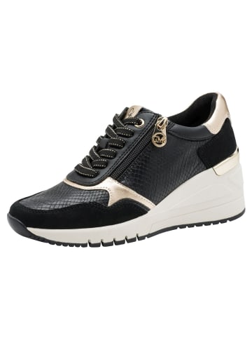 Marco Tozzi BY GUIDO MARIA KRETSCHMER Sneaker in BLACK/GOLD