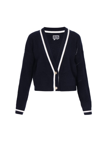 DreiMaster Maritim Cardigan in navy offwhite