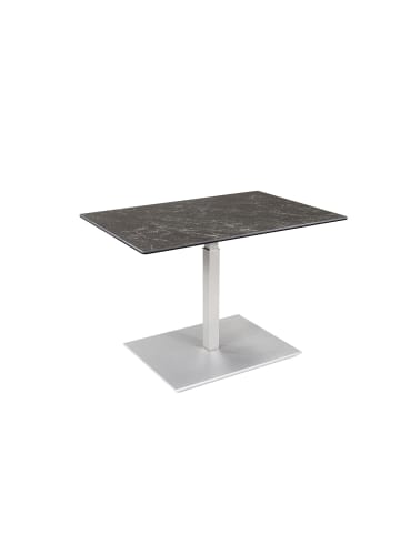 58 aufm Kessel FUNKTIONSTISCH Cayla 90x60x47 höhenverstellbar Perlsilber/Keramik