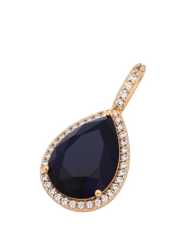 faina Women Pendant in Rose Gold Navy