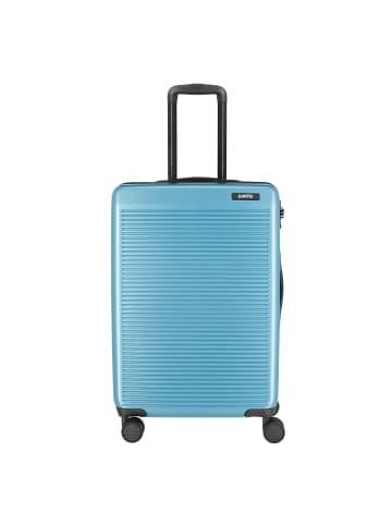 PAKLITE Sienna 4 Rollen Trolley M 67 cm in eisblau