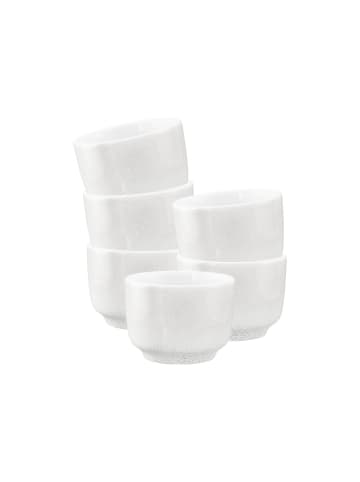 Seltmann Weiden Kaffeetassen ohne Henkel Sento Home in Aura White 210 ml
