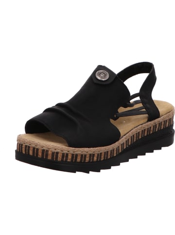rieker Sandalette in schwarz