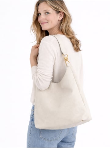 collezione alessandro Schultertasche " PetiteCuir " in beige