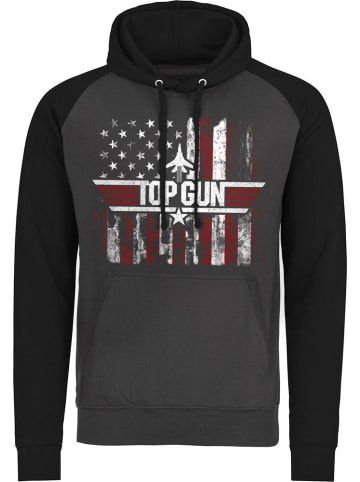 TOP GUN Hoodie in Grau