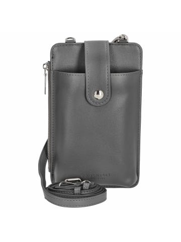 Seidenfelt Medja - Handytasche 18 cm in anthracite