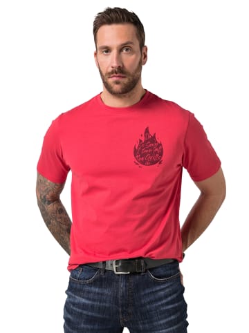 JP1880 Kurzarm T-Shirt in feuer rot