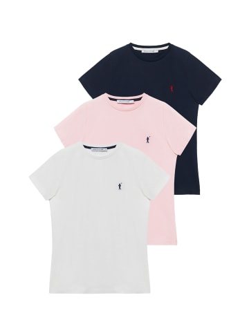 Polo Club 3 tlg. Set: T-shirts in Multicolor