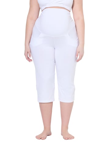 Ulla Popken Caprihose in schneeweiß