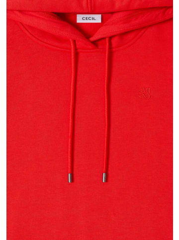 Cecil Kapuzen Sweatshirt in Orange
