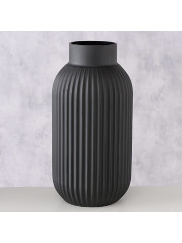 Boltze Vase in schwarz