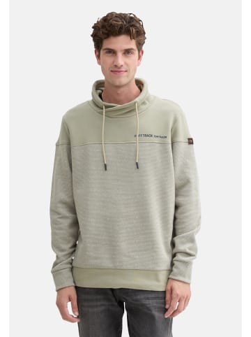 Tom Tailor Sweatshirt in hellgrün