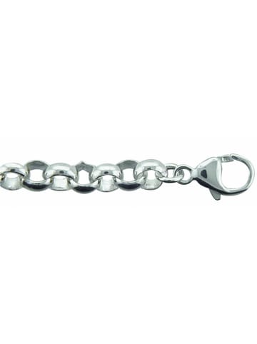 Adeliás Damen 925 Silber Erbs Armband 19 cm Ø 6 mm in silber