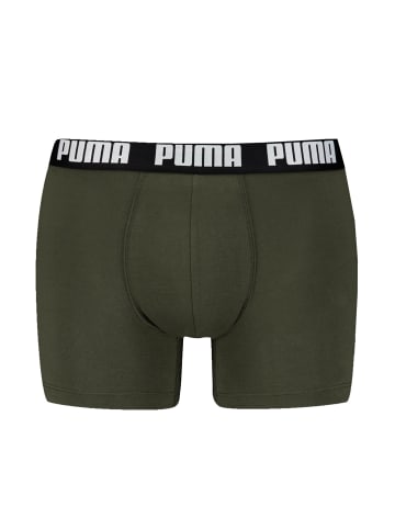 Puma Boxershort 2er Pack in Schwarz/Grün