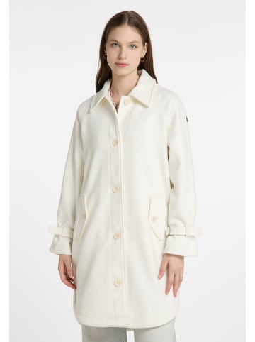 DreiMaster Vintage Damen Übergangsmantel Aus Wollgemisch in Wollweiss