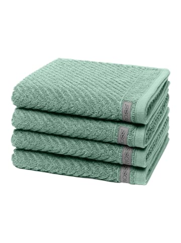 Ross 4 X Handtuch im Set Smart in Schilf