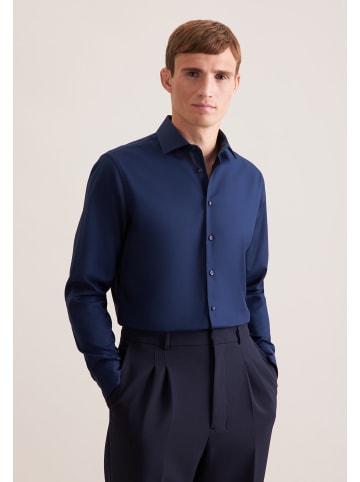 Seidensticker Business Hemd Shaped in Dunkelblau