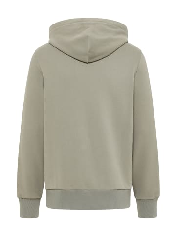 ELBSAND Zip-Jacke mit Kapuze Thure in Stone