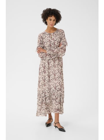 PART TWO Kleid SammiPW Gerade Passform in Whitecap Gray Flower Bouquet