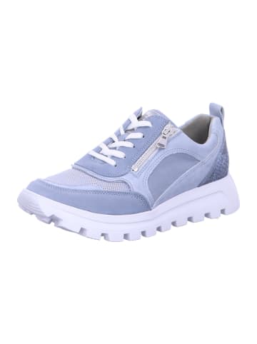WALDLÄUFER Sportlicher Schnürschuh in blau