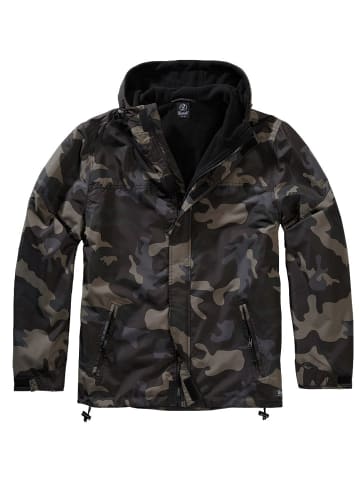 Brandit Jacke "Frontzip Windbreaker" in Camouflage