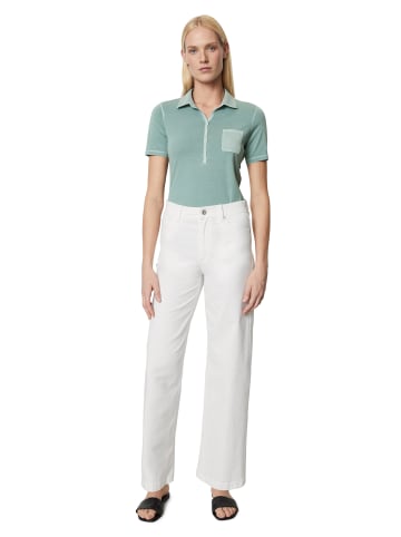 Marc O'Polo Kurzarm Poloshirt regular in soft teal