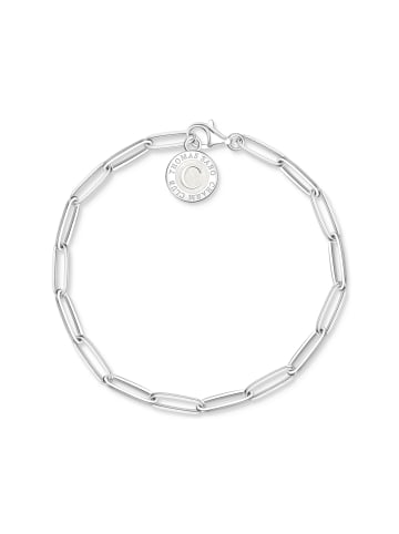 Thomas Sabo Charm-Armband Mit Kaltemaille Silber in silber, weiß