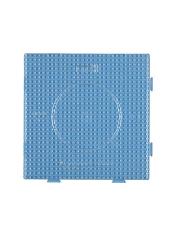 Hama Stiftplatte Großes Quadrat für Midi-Bügelperlen in transparent