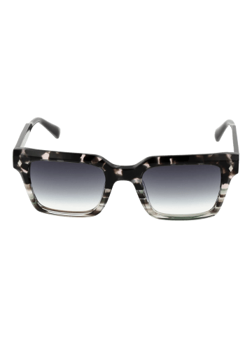 Herren Sonnenbrillen Quadrat Schwarz