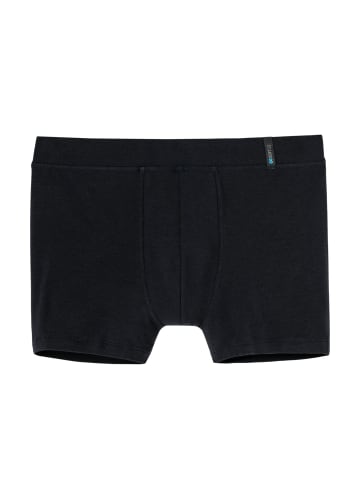 Schiesser Retro Short / Pant Long Life Soft in Blauschwarz