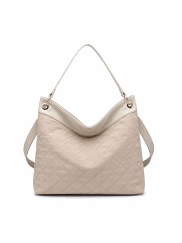 KASSANDRA Schultertasche in BEIGE