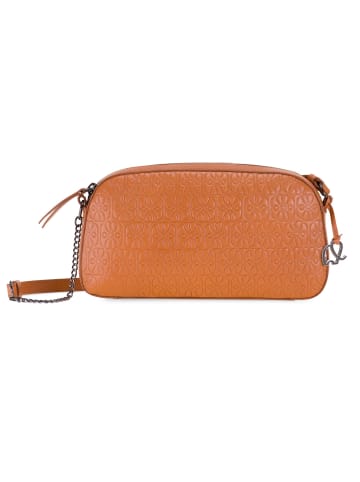 MYWALIT Umhängetasche Leder 25 cm tan