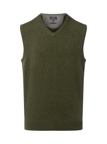 Nils Sundström Pullunder in oliv - 0022