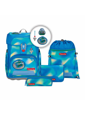 Step by Step CLOUD FLASH Schulranzen-Set Ninja Zazu 5-tlg. in blau