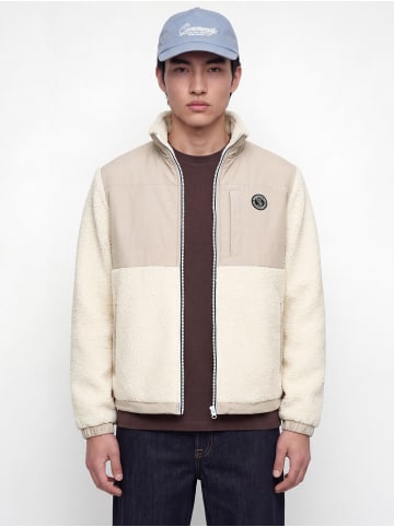 Jack & Jones Teddyfell Jacke in Feather Gray