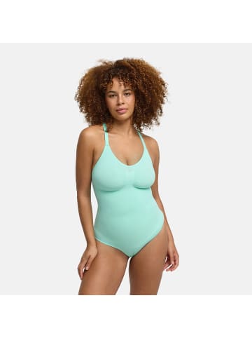 CFAB Figurformender Body mit Slip in Türkis Mint