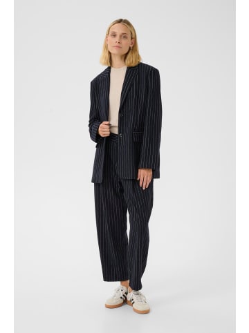 PART TWO Pants Suiting SolbrittPW Contemporary fit in Navy Pinstripe