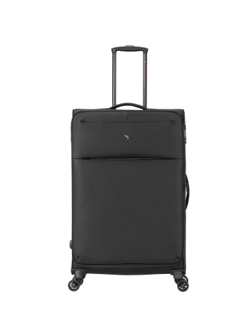 Pack Easy GoOn 4 Rollen Trolley L 78 cm in schwarz