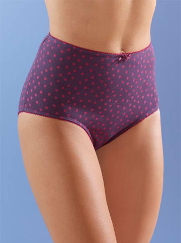 WITT WEIDEN Taillenslip in 2x bedruckt + traube + magenta