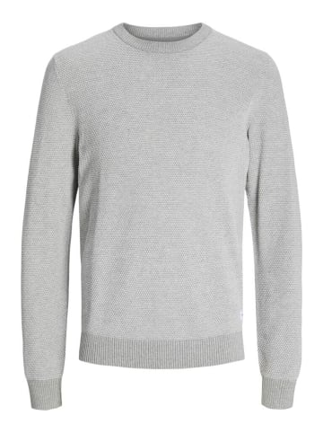 Jack & Jones Pullover in Light Grey Melange