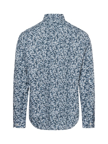 Marc O'Polo Hemd in petrol ecru - 0001