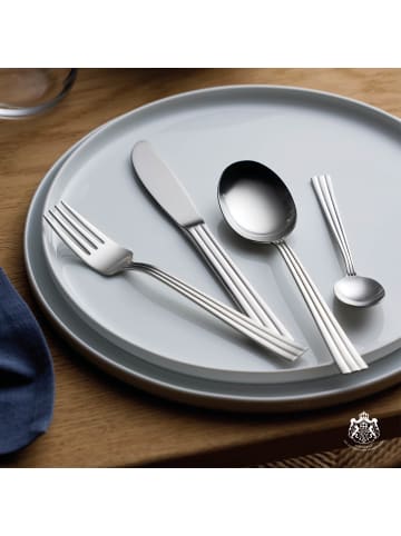 Gense Aufschnittgabel Thebe in Matter Stahl