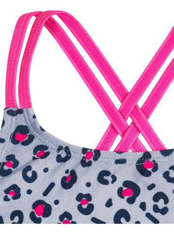 Playshoes UV-Schutz Bikini Leo-Print in grau