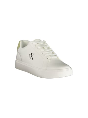 Calvin Klein Weiß Polyurethan Herren Sneaker