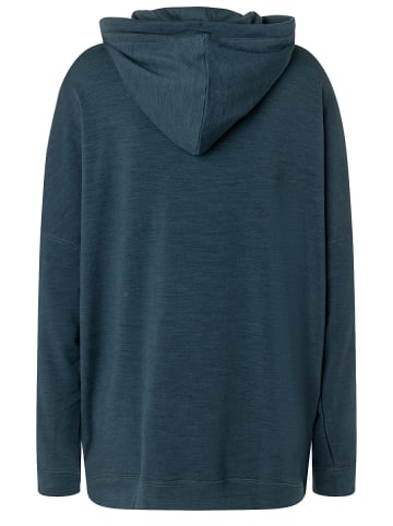 super.natural Merino Hoodie in blau