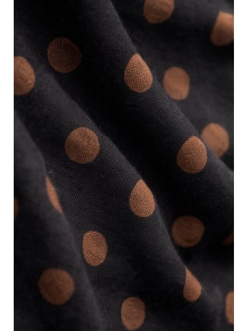 collezione alessandro Schal " Pünktchen " in schwarz