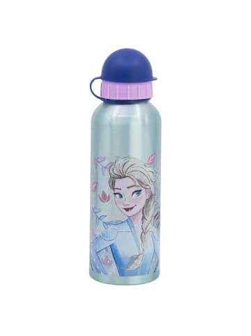 Disney Frozen Trinkflasche Aluminium, 530ml, mit Sicherheitsverschluss