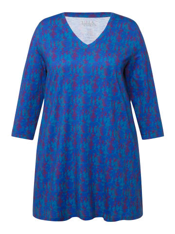 Ulla Popken Longshirt in dunkles saphir