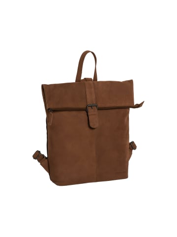 Daniel Ray DRL25.1221 Arvada Kurier-RS Schloß BUSINESSRUCKSACK in cognac